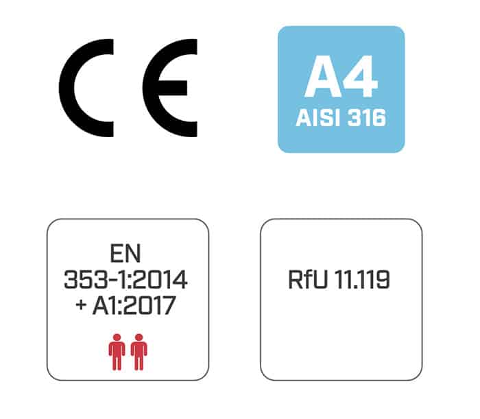 Lifeline บันได มาตรฐาน En icon